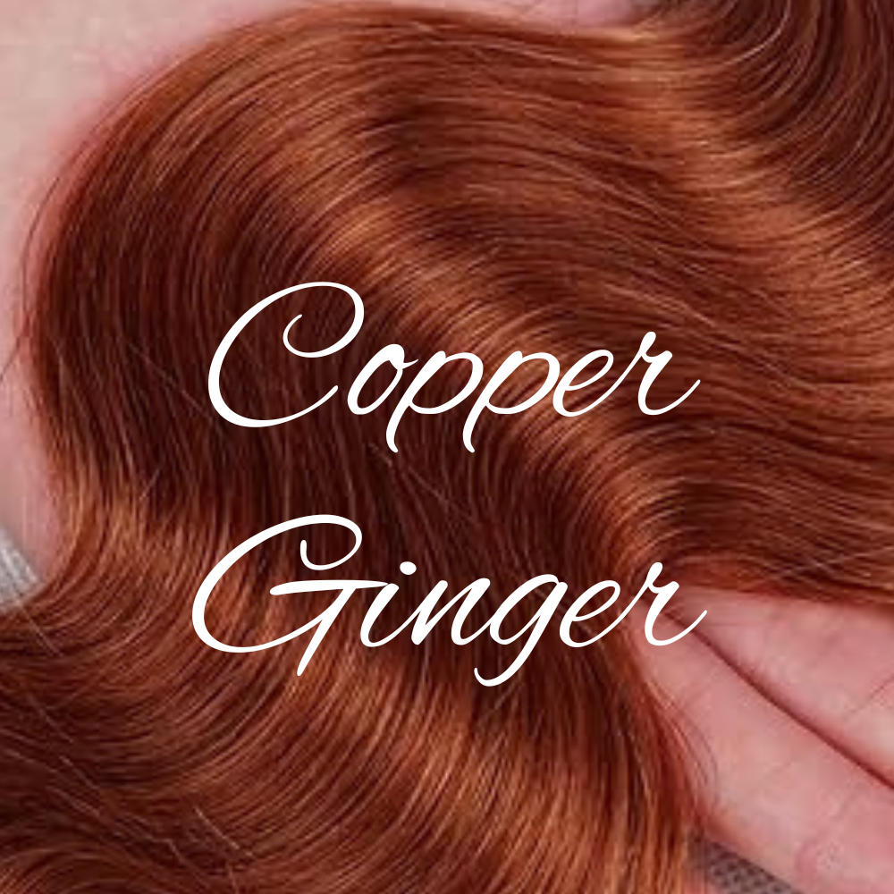 Copper Ginger Colored Hair